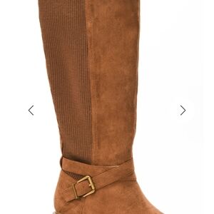 Corkys Tan Hi Girl Boots Size 9